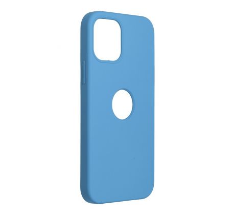 Forcell SILICONE puzdro pre iPhone 12 / 12 PRO modré