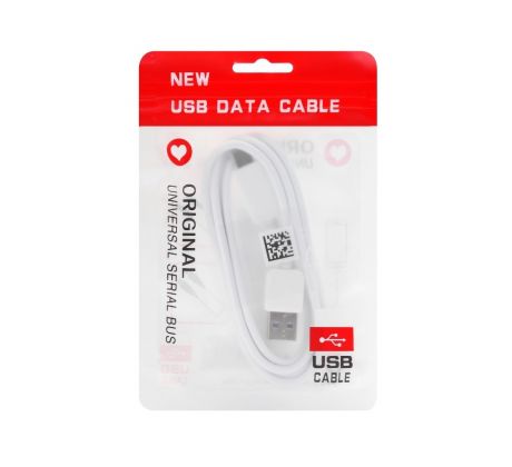 USB kábel USB C, 3.0, HD2, 1 meter biely