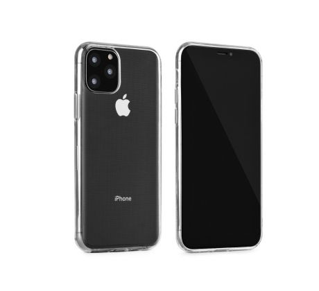 Ultra tenké 0,3 mm zadné puzdro pre iPhone 11 PRO MAX priehľadné