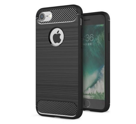 Puzdro Forcell CARBON pre iPhone 6 / 6S čierne