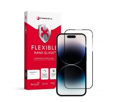 Hybridné sklo Forcell Flexible 5D Full Glue pre iPhone 14 Pro