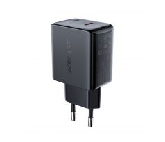 ACEFAST rýchlonabíjačka USB C 20W, QC3.0, A1, čierna