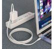 HOCO kábel USB C - USB C, PD100W, 5A, 1 meter, biely