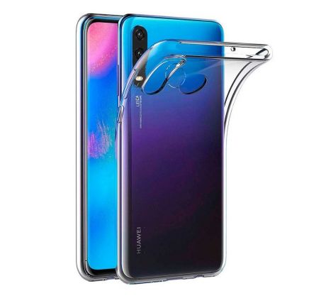 Tenký 0,5 mm zadný kryt pre HUAWEY P30 Lite, priehľadný