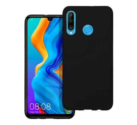 Silikónové puzdro pre HUAWEI P30 Lite, čierne